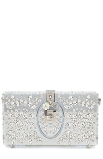 Клатч Dolce Box с отделкой кристаллами Dolce &amp; Gabbana