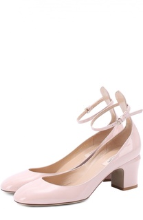 Лаковые туфли Tan-Go с ремешком на щиколотке Valentino