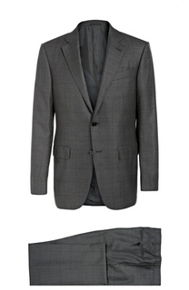 Костюм из смеси шерсти и шелка Ermenegildo Zegna