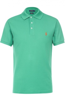 Хлопковое поло с короткими рукавами Polo Ralph Lauren