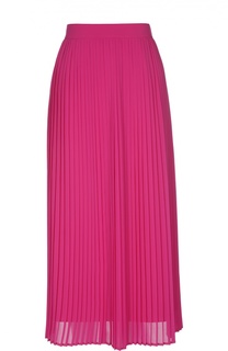 Плиссированная юбка-миди с широким поясом Kenzo