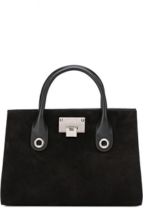 Замшевая сумка Riley M Jimmy Choo