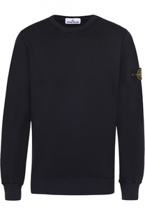 Хлопковый свитшот с круглым вырезом Stone Island