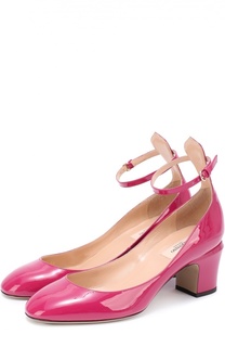 Лаковые туфли Tan-Go с ремешком на щиколотке Valentino