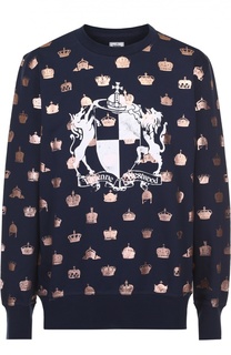 Хлопковый свитшот с принтом Vivienne Westwood