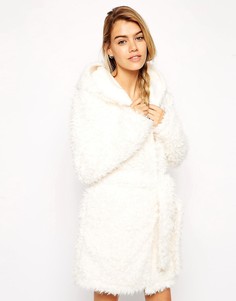 Халат ASOS Yeti - Кремовый