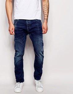 Узкие джинсы с умеренным состаренным эффектом G-Star Arc 3D - Синий