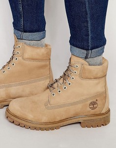 Кожаные ботинки премиум-класса Timberland Icon 6 - Бежевый