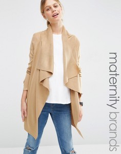 Кардиган с драпировкой для беременных New Look Maternity - Рыжий