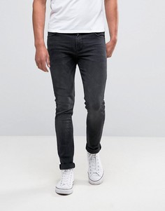 Супероблегающие черные джинсы ASOS - Серый