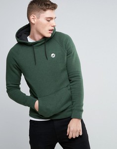 Зеленое худи классического кроя с логотипом на груди Hollister Core - Зеленый