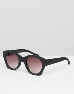 Minkpink Flash Or Trash Square Frame Sunglasses - Черный