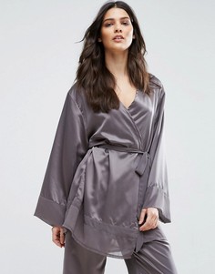 Халат-кимоно Bluebella Sophie Premium - Серый
