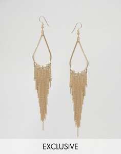 Серьги Reclaimed Vintage - Золотой