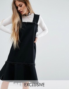 Джинсовое платье Reclaimed Vintage - Черный