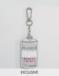 Брелок Skinnydip Id Rather Be Drunk - Мульти