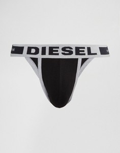 Черные трусы Diesel Jock Strap In Hero Fit - Черный
