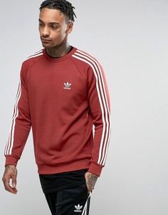 Красный свитшот с круглым вырезом adidas Originals SST BQ5407 - Красный