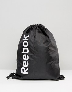 Черный рюкзак на шнурке Reebok AB1270 - Черный