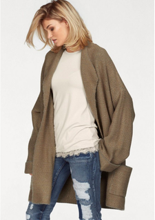 Вязаное пальто с ремешком Laura Scott