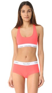 Современный хлопковый бюстгальтер без косточек Calvin Klein Underwear