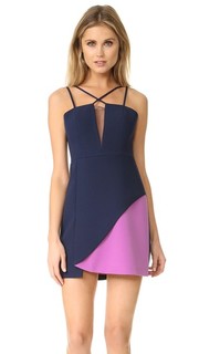 Мини-платье с цветными блоками Bcbgmaxazria