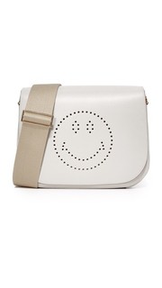 Сумка-портфель Ebury с изображением смайла Anya Hindmarch