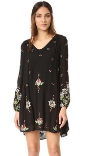 Мини-платье Oxford с вышивкой Free People