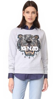 Толстовка с вышивкой Snake x Tiger Kenzo