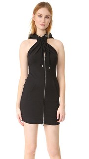 Платье с капюшоном Moschino