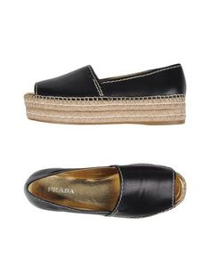 Эспадрильи Prada