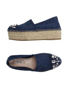Эспадрильи Miu Miu