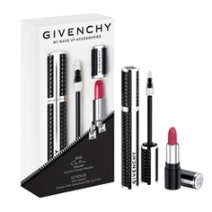 GIVENCHY Набор тушь для ресниц Noir Couture Volume и миниатюра помады Le Rouge 1 Black Satin 8 г + 202 Rose Dressing 1.5 г