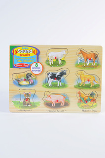 Пазл со звуком "Ферма" Melissa &amp; Doug