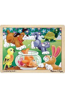 Пазлы "Шаловливые животные" Melissa &amp; Doug