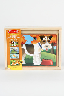 Деревянные пазлы в коробке Melissa &amp; Doug