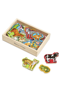 Деревянные магнитные животные Melissa &amp; Doug
