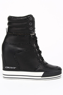 Кеды на танкетке DKNY