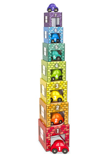 Деревянные гаражи сортировщики Melissa &amp; Doug