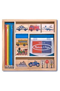 Набор печатей "Транспорт" Melissa &amp; Doug