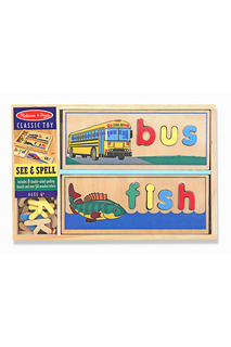 Подбор букв по картинкам Melissa &amp; Doug