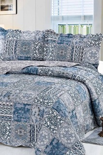 Покрывало пэчворк 160х220 см Sofi De Marko