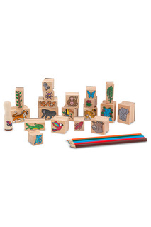 Набор печатей "Джунгли" Melissa &amp; Doug