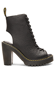Carmelita open heel lace up boot - Dr. Martens
