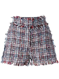fringed trim shorts  MSGM