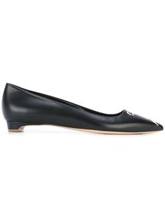 pointed toe ballerinas  Rupert Sanderson