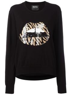 sequin lips jumper  Markus Lupfer