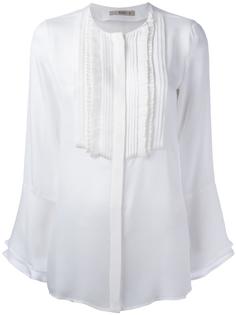 tied neck sheer shirt Etro