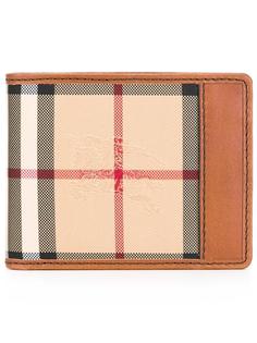 бумажник в клетку Burberry
