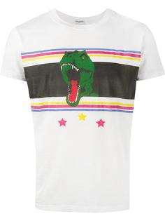 футболка с принтом T-rex Saint Laurent